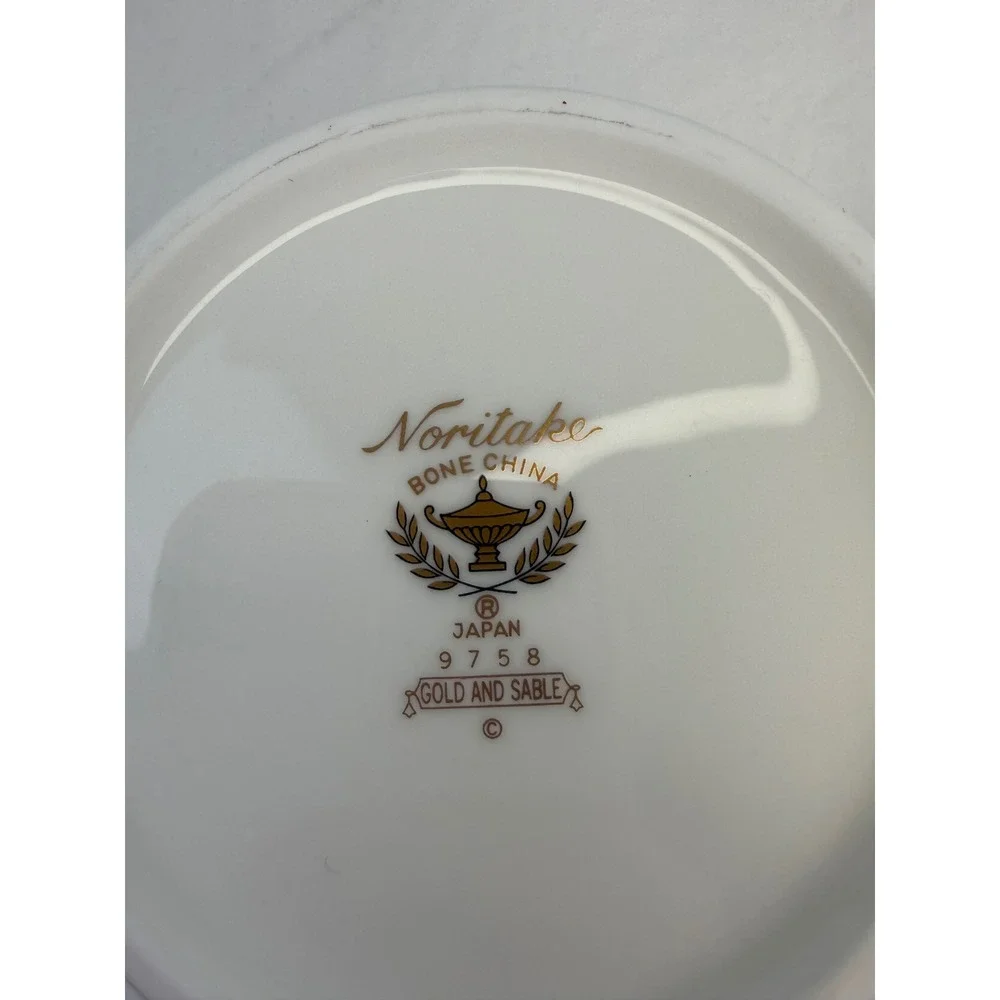 Noritake gold sable